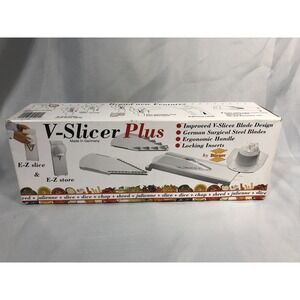 Swissmar Borner V-Slicer Plus Mandoline With Original Box Made in Germany